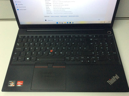 Lenovo ThinkPad with AMD Ryzen 5