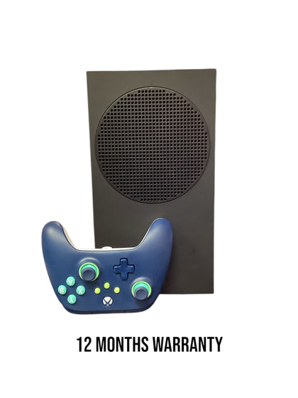 Microsoft - Xbox Series S 1TB All-Digital Console Disc-Free Gaming - Black Power A wired Pad