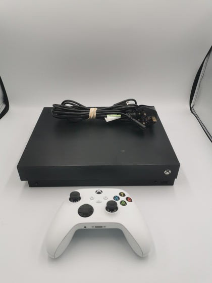 Xbox One X Console, 1TB, Black, Unboxed with Controller