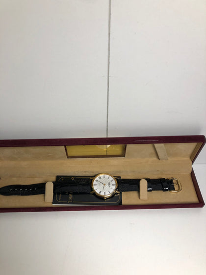 Raymond Weil Geneve 9807 18k Elecroplated Watch