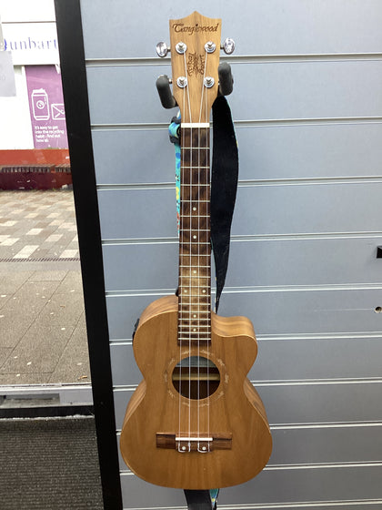 Tanglewood Tribal Spirit Electro Ukulele - Pacific Walnut