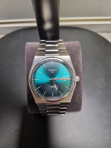 Tissot PRX Men's Watch Green T137.410.11.091.00 40mm