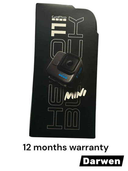 GoPro HERO11 Black Mini - Compact Waterproof Action Camera With 5.3K60 Ultra HD Video, 24.7MP Frame Grabs, 1/1.9