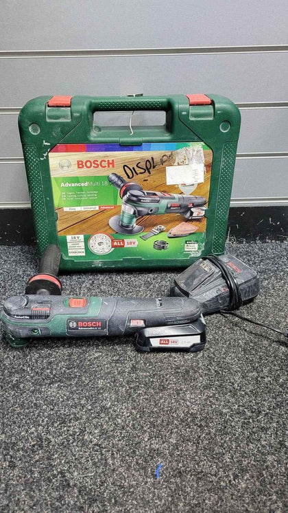 Bosch 18V MULTI18 Advanced Cordless Multitool - With 2.5ah Battery & Charger.