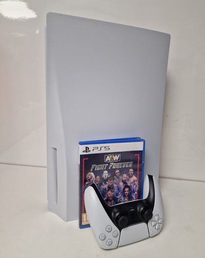** Sale ** Sony Playstation 5  Console Disc Version & AEW Fight Forever game.