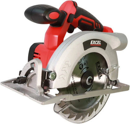 Excel 18V Cordless Circular Saw 165mm with 1 x Battery
