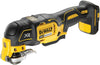 DeWalt 18V XR Brushless Oscillating Multi Tool With 1 x 5.0Ah Battery