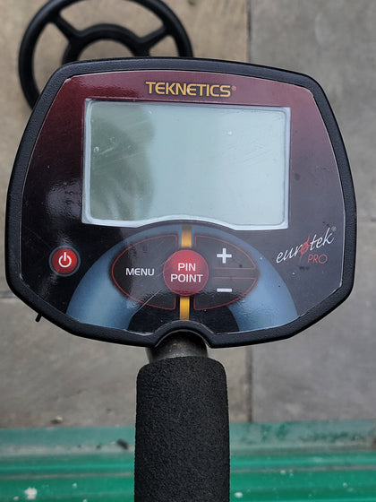 Teknetics Eurotek Pro Metal Detector.