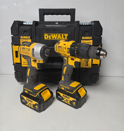 DeWalt DCK2060M2T-SFGB 18V Cordless Drill and Impact Driver Twin Pack