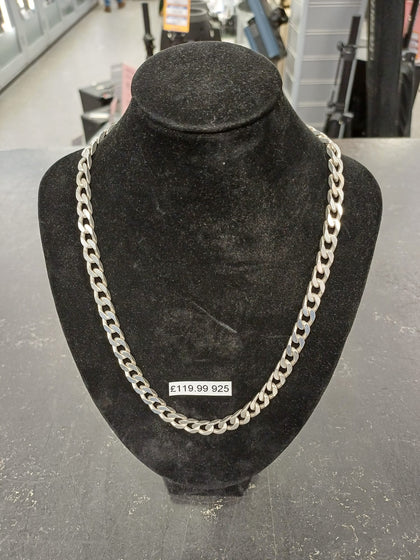 925 Silver Curb Chain 62.61g