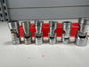 Snap-on  3/8 Dr 6pc 6 Point Shallow Universal Swivel Socket Set