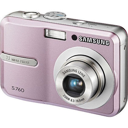 Samsung S760 7.2 Mp Digital Camera - Silver
