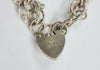 Silver double curb gate Bracelet