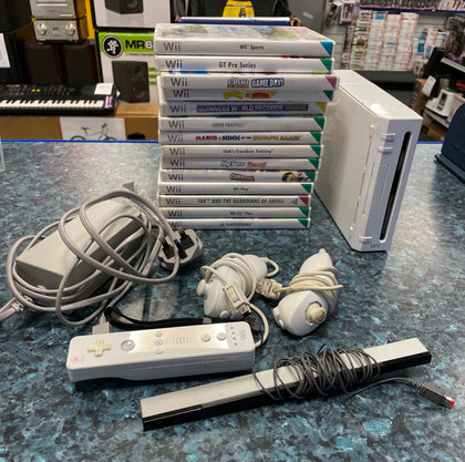 Nintendo wii + 14 games