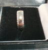 9ct White Gold Band - Size L - 3.42g