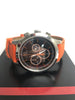 88 Rue du Rhone 43 mm Quartz chronograph Watch orange Strap