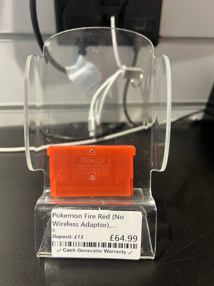 Pokemon Fire Red (No Wireless Adaptor), Unboxed