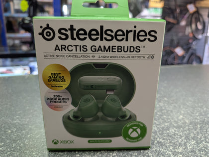 FACTORY SEALED SteelSeries Arctis Game buds Green Wireless