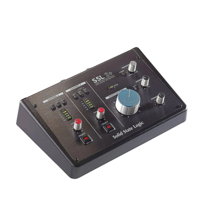 HCSC Solid State Logic SSL2+ 2-In/4-Out USB-C O Interface 24-Bit / 192 kHz AD/DA Converters For Easy Connection To DJ Mixers