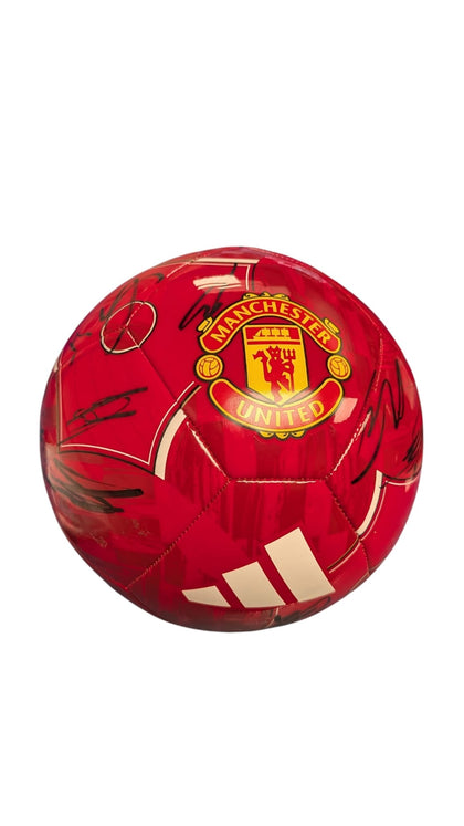 Official Manchester United Signed 25/26 Season Ball