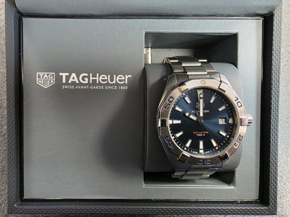 ⭐ SALE ⭐  Mens Tag Heuer Aquaracer 300M 41MM Watch WBD1112