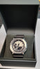 Casio G-Shock Men's GM-2100-1AER Watch Stainless Steel with Black Resin Strap.