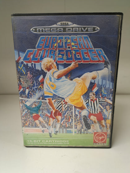 European Club Soccer - SEGA Mega Drive - Great Yarmouth