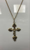 9ct Gold Chain and Crucifix Pendant 3.8g 18"