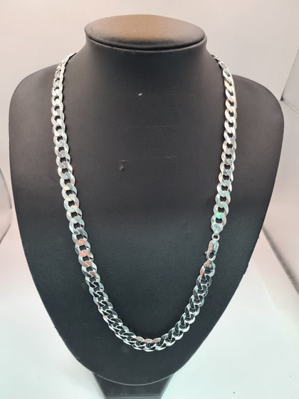 BRAND NEW SILVER CHAIN 925 , WEIGHT 63.71 , LENGHT 23