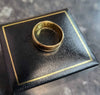 22ct Yellow Gold Band Ring - Size K - 5.59G