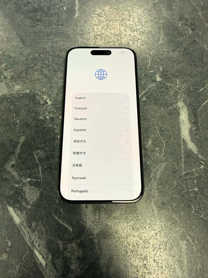 Apple iPhone 15 Pro 256GB, Black Titanium, Unlocked, 87% Battery Health