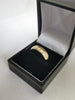 Hallmarked and tested 9karat gold (375) ring size V