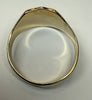 9CT GOLD SIGNET RING SIZE U
