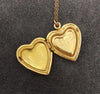 Vargas Vintage V20-10k Gold Filled WW2 Sweetheart Locket Necklace