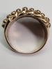 9ct Gold Keeper Ring  Size p