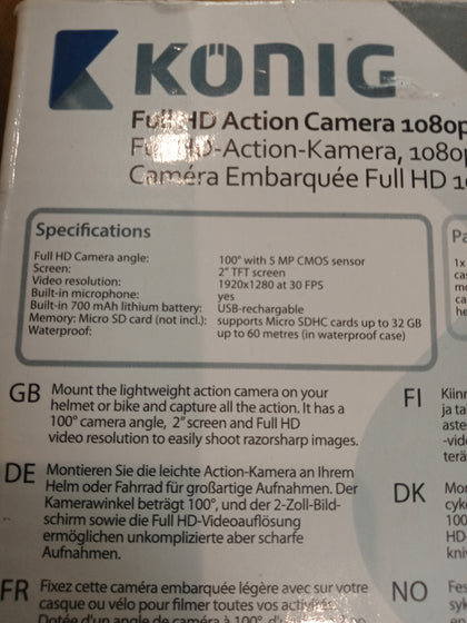 Konig Action Camera