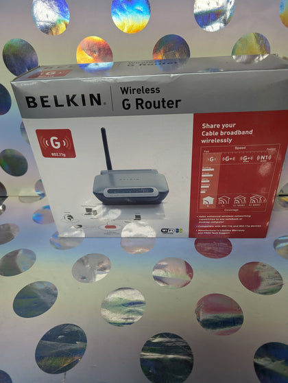 Belkin Wireless G MiMo Modem Router.