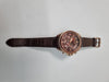 · Hugo Boss Drivers Sports Watch - Brown Dial - Chronograph - Date - Leather Strap - Unboxed