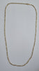 9ct 20" ladies figaro chain