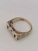 (375 Hallmarked&Tested), 9K Gold 'Dad' Ring, 7.22G, Size: R