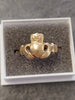 9ct Irish Claddagh ring Size N
