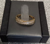 9ct Gold Diamond Ring-2.3g Size-N