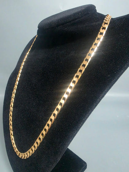 9ct GOLD NECKLACE 375 25.1G 20'' in Length