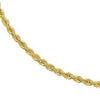 9ct Rope chain 9.18 grams yellow gold 28"