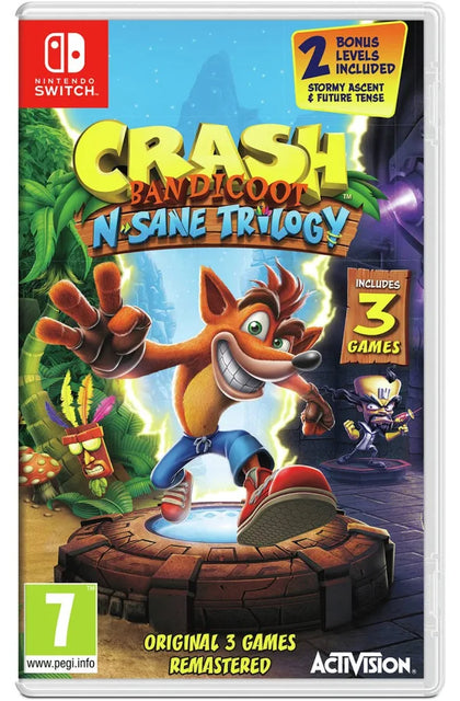 Nintendo Switch Crash Bandicoot N. Sane Trilogy
