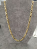14ct Solid Yellow Gold Figaro Chain 22 Inches