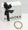Pandora Two-Tone Pave Cuban Chain Bracelet 18cm