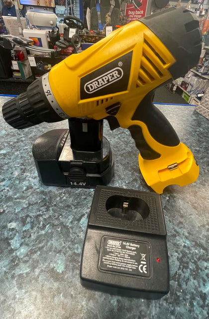DRAPER CD144 DRILL WITH BATTERY AND CHARGER
