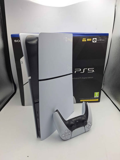 Sony Playatation 5 Slim Digital Edition Console - 1TB SSD - White - Boxed With White Pad (Like New)