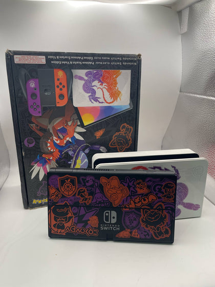 switch oled pokemon edition (boxed)